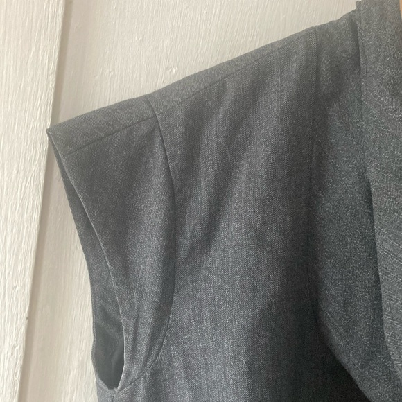 J. Crew Gray Tunic Dress with Boxy Style - Picture 4 of 11